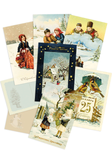 Набор Рождественских открыток (10 шт).